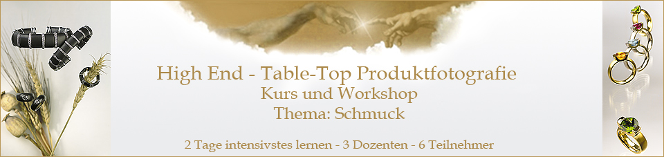 High End Table-Top Produktfotografie Kurs und Workshop Bad Schwartau